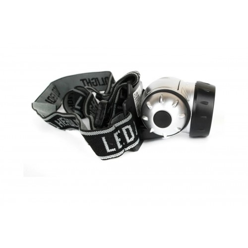 Фонарь светодиодный налобный Металлик, 14 LED, 4 режима, Пластик, коробка LED5352 ULTRAFLASH Фото №4