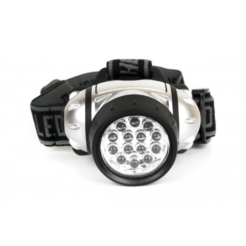 Фонарь светодиодный налобный Металлик, 14 LED, 4 режима, Пластик, коробка LED5352 ULTRAFLASH Фото №6