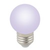 Лампа светодиодная шар 1Вт, G45, E27, RGB, 220В 3 светодиода Volpe Н