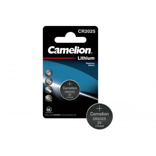 Батарейка литиевая CR2025 BL-1 Camelion Фото №1