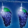 Гирлянда светодиодная на батарейках "Виноград", 10 светодиодов, 4 метра, Белый цвет, IP20 ULD-S0400-010/STB/2AA White Grapes Uniel Фото 2