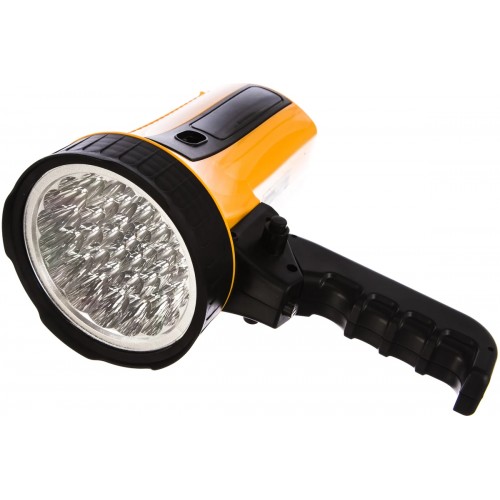 Фонарь светодиодный аккумуляторный Жёлтый, 35 LED, 220В, 6В 4Ач, Пластик, коробка LED29315 Camelion