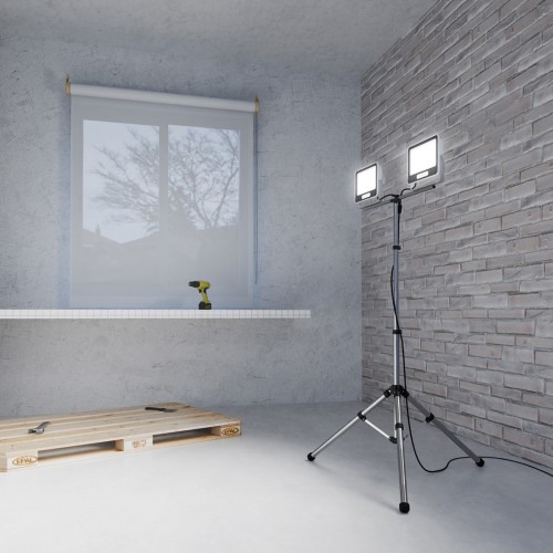 APEYRON Прожектор Серый (30W, 220V, 6500К, IP65)(С)