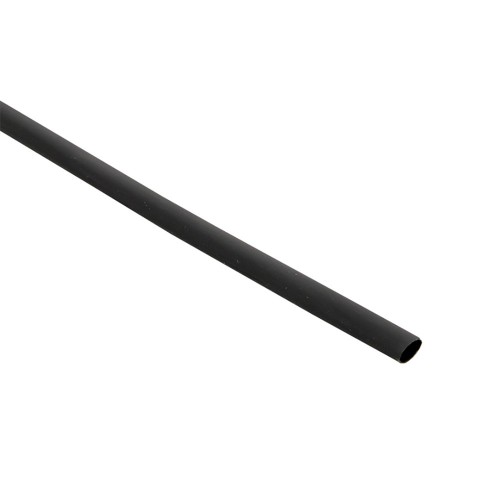 Трубка термоусаживаемая клеевая нг ТУТк 4.8/1.6мм Чёрная, в отрезках длиной 1 метр PROxima EKF