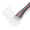 Комплект коннекторов для светодиодной RGB ленты 12В, 10мм, IP20 (2 клипсы с проводами)