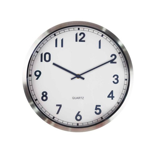 Часы настенные, круглые, цвет серебристый, металл, Ø25см, ML200913 Apeyron Фото №1