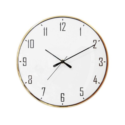 Часы настенные, круглые, цвет корпуса серебристый, металл, Ø33см, 1хАА ML200916 Apeyron