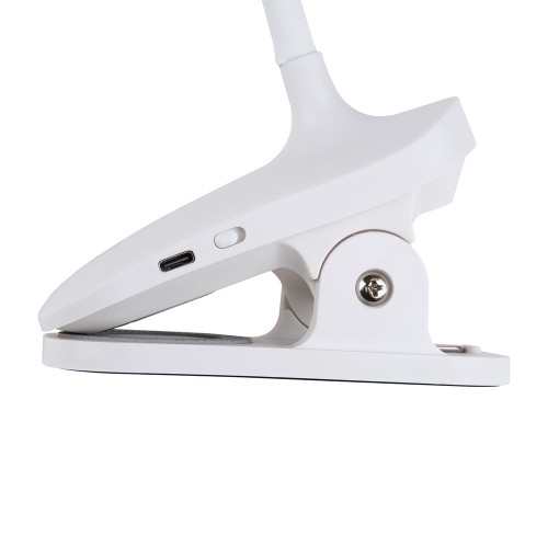 Светильник настольный светодиодный с прищепкой, 10Вт, 3000-6000К, сенсорный выключатель, диммер, Белый ULM-D602 10W/3000-6000K/DIM WHITE Uniel Фото №5