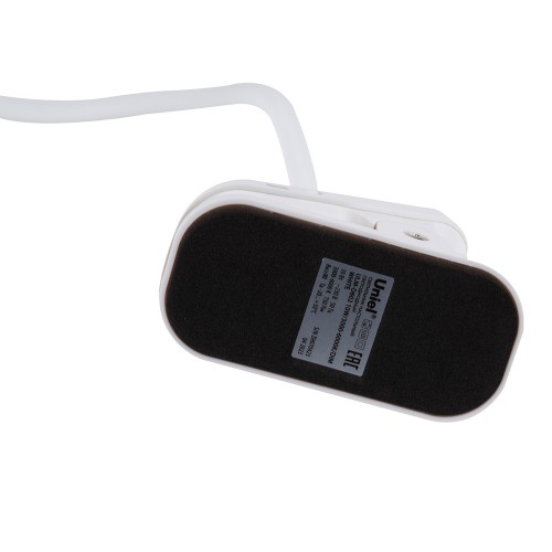 Светильник настольный светодиодный с прищепкой, 10Вт, 3000-6000К, сенсорный выключатель, диммер, Белый ULM-D602 10W/3000-6000K/DIM WHITE Uniel Фото №6