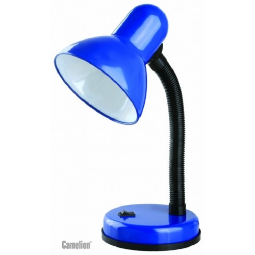 Светильник настольный на подставке 60Вт, E27, 220В, Синий KD-301 C06 Camelion