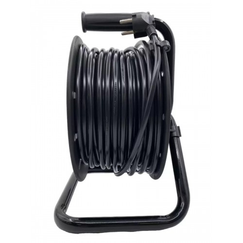 Удлинитель на катушке УСК 3*1.5 мм/30м с заземлением, USB, Спутник