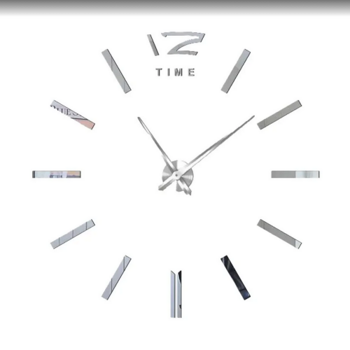 Часы настенные, цвет серебро, металл, DIY210336  Apeyron