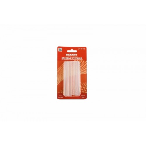 Стержень клеевой, диаметр 7мм, длина 100мм, Прозрачный (12шт.) REXANT