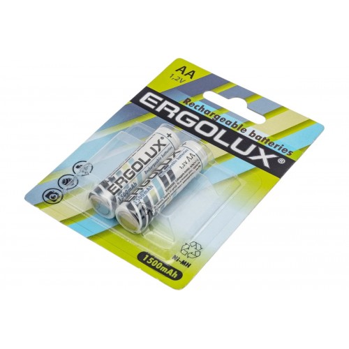 Аккумулятор AA 1500мАч (Ni-Mh) 1.2В BL-2 ERGOLUX