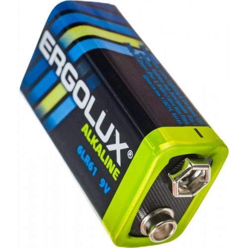 Батарейка щелочная 6LR61 BL-1 Alkaline ERGOLUX