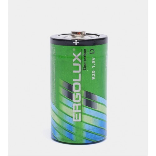 Батарейка солевая R20 SR-2 ERGOLUX