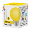 Лампа светодиодная шар 3Вт, G60, E27, Желтый, 220В 3 светодиода Volpe Фото 2