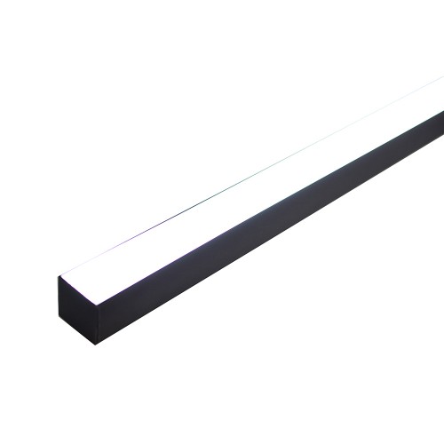 Светильник линейный подвесной светодиодный, 24Вт, IP20, 35х35х1000мм, Черный