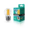Лампа светодиодная шар филамент 12Вт, G45-FL, E27, 4500K, 220В Filament Camelion