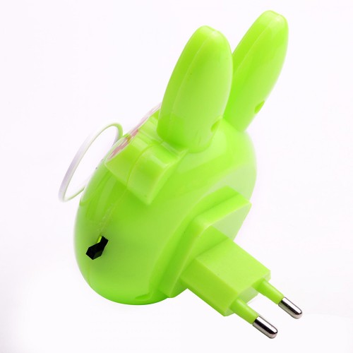 Ночник светодиодный 220В с выключателем "Зайцы очкарики" NL-241 Camelion Фото №7