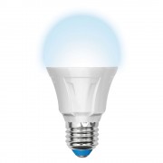 Лампа светодиодная груша 11Вт, A60, E27, 4500K, 220В DIM PLP01WH диммируемая Uniel