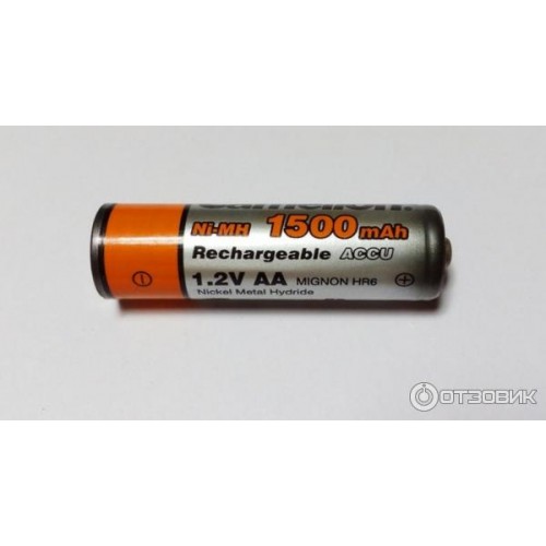 Аккумулятор AA 1500мАч (Ni-Mh) 1.2В BL-2 Camelion