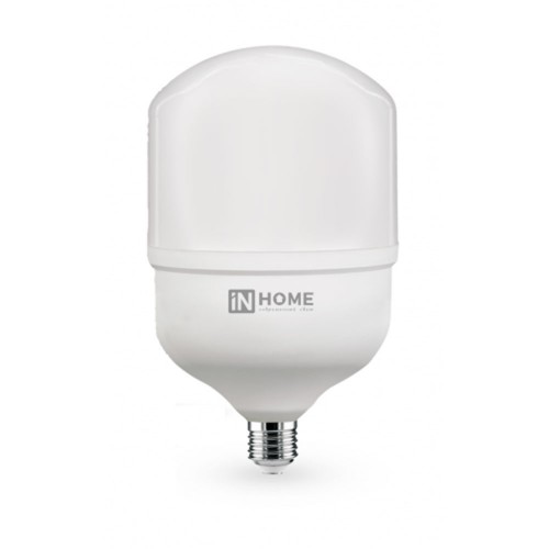 Лампа светодиодная высокой мощности 80Вт, HP-PRO, E27, 6500K, 220В c адаптером Е40 In Home Фото №2