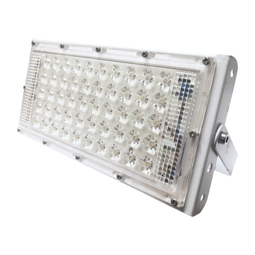 Прожектор светодиодный, "трансформер", 30Вт, 230В/50Гц, 4000лм, 6500К, IP65, 212х107х27мм, белый, металл