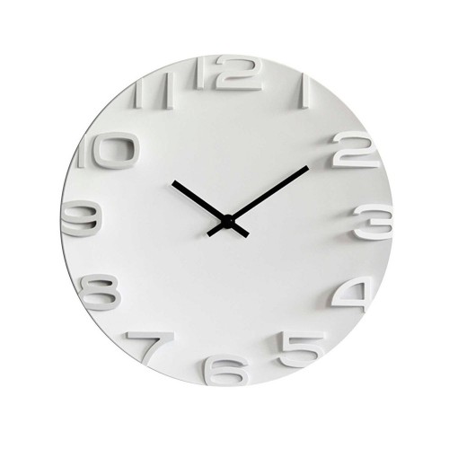 Часы настенные, круглые, цвет белый, пластик, Ø35см, PL200924 Apeyron