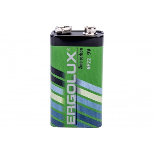 Батарейка солевая 6F22 SR-01 ERGOLUX