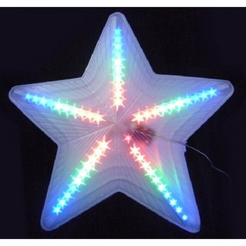Фигурка светодиодная "Звезда" 45 светодиодов, 47x48см, Разноцветная, IP20 ULD-H4748-045/DTA Multi Star Uniel
