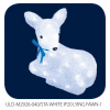Фигурка светодиодная "Лежащий оленёнок-1" 40 светодиодов, 29x16x26см, Белый цвет, IP20 ULD-M2926-040/STA White LyingDeer Uniel