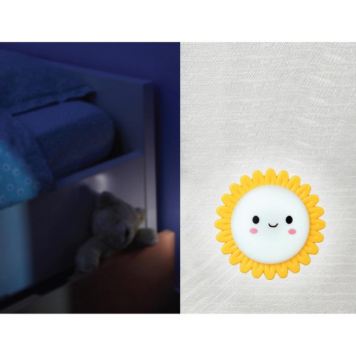 Ночник светодиодный 220В с выключателем "Солнышко" NL-179 Camelion Фото №4