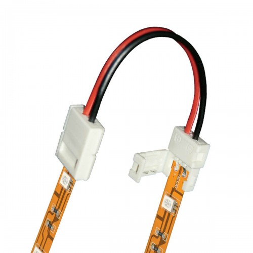 Коннектор (провод) для соединения светодиодных лент 5050 между собой, 2 контакта, IP20, цвет белый, UCX-SS2/B20-NN Uniel