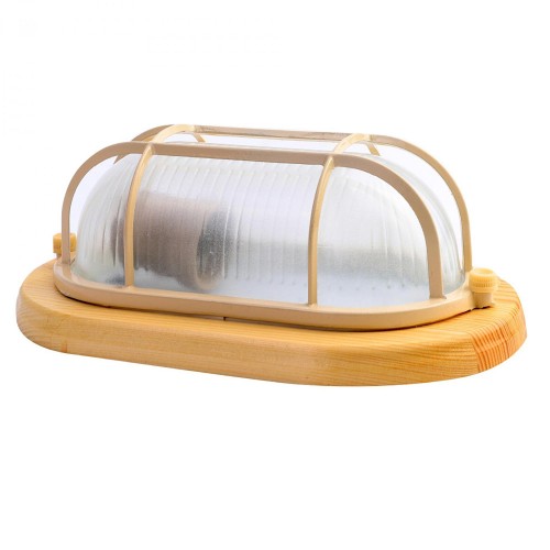 Светильник влагозащищенный 60Вт, 230В, до 120°С, Клен "Решетка" (НБП 04-60-0012 УХЛ4) 1401D Camelion