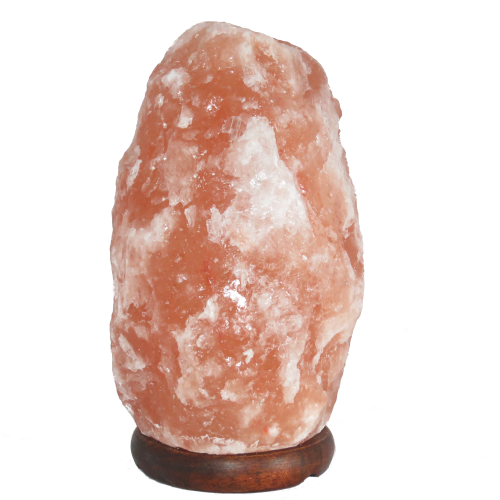 Солевая лампа, настольная, "Скала 3-5кг, розовая гималайская соль, Е14 25Вт, 220В, шнур питания 1,5м с диммером Vilart
