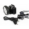 Фонарь светодиодный аккумуляторный налобный Чёрный, 7 LED, 220В, 2 режима, Пластик, коробка LED5362 ULTRAFLASH Фото 3
