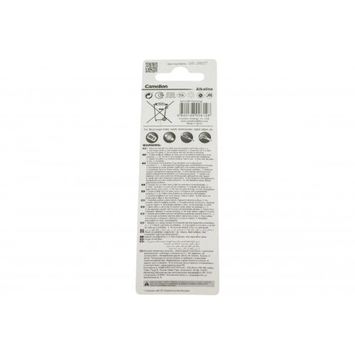 Батарейка часовая G12 (386A) BL-10 Camelion Фото №3