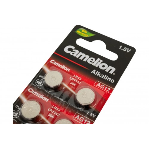 Батарейка часовая G12 (386A) BL-10 Camelion Фото №4