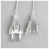 Удлинитель для подключения гирлянд UCX-Y25/100W-500 CLEAR 5м. 100 Вт. Тип Y25. Прозрачный Uniel Фото 2
