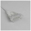 Удлинитель для подключения гирлянд UCX-Y25/100W-500 CLEAR 5м. 100 Вт. Тип Y25. Прозрачный Uniel Фото 3