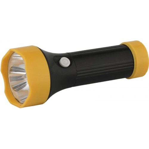 Фонарь светодиодный Чёрный, 4 LED, 3xR03, 1 режим, Пластик, блистер-пакет 5002-TH ULTRAFLASH