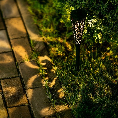 Садовый светодиодный светильник на солнечной батарее «Аркана» 1 светодиод, Теплый белый свет, 1*АА Ni-Mh аккумулятор, IP44, USL-S-819/PT450 ARCANA Uniel