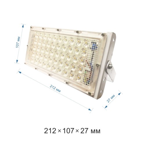 Прожектор светодиодный 30Вт, 220В, 4000K, 4000лм, IP65, SMD2835 Белый APEYRON Фото №4